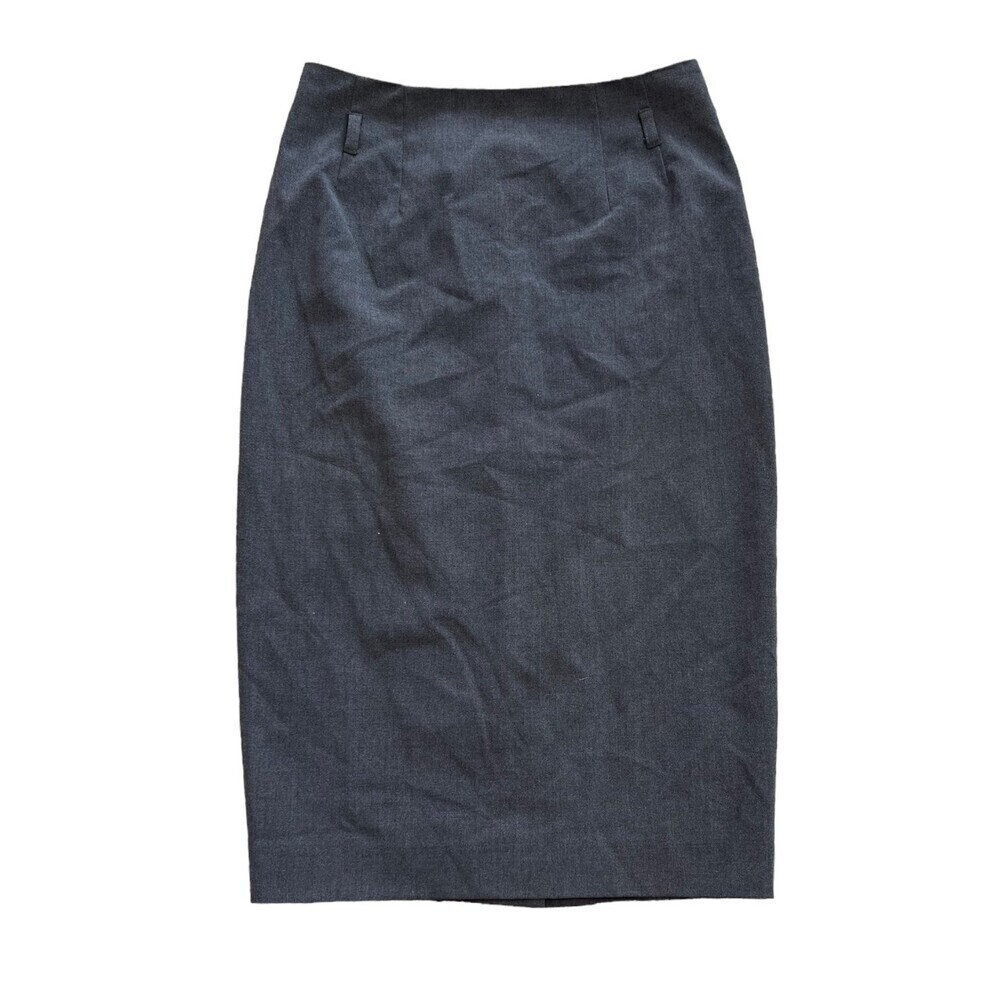 Amanda & Chelsea Gray Pencil Skirt 0